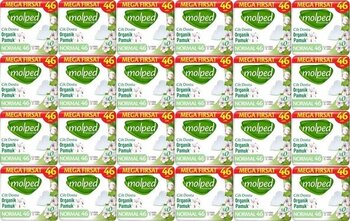 Molped Pure&Soft Hijyenik Ped Normal 1104 24Pk 46 Adet Mega Pk