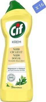 Cif Krem Limon Kokulu 750 Ml X 16 Adet