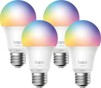 Tp-Link Tapo L530e(4-Pack) Akıllı Wi-Fi Ampul, Çok Renkli