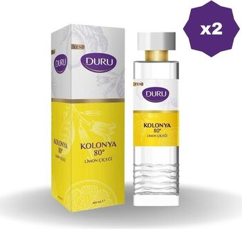 Duru Kolonya Pet Şişe Limon 400 ml  - 2 Adet