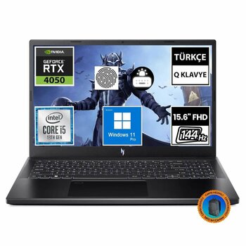 Acer Nitro V 15 Anv15-51-54uy Nh.Qnbey.001a21 I5-13420h 16gb 512ssd Rtx4050 15.6" Fullhd W11p Taşınabilir Bilgisayar-Cnt022