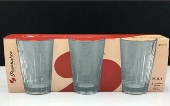 Paşabahçe 520282 Scala Su Bardağı 240CC 3 Lü - Şeffaf