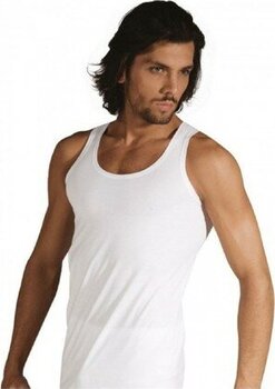 Tutku 6'Lı Paket Klasik Erkek Atlet Beyaz