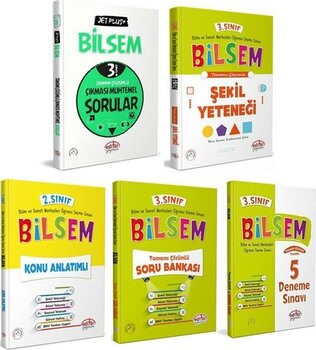 Editör Yayınları 3. Sınıf Bilsem Sınavına Hazırlık Tam Kapsamlı Set 2023