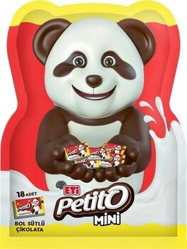 Eti Petito Ayıcık Mini 72 gr Sütlü Çikolata