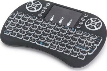 Polygold PG-8035 Siyah Kablosuz (RF Alıcılı) Mekanik Tuşlar Yok RGB Var Işıklı TouchPad Klavye