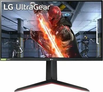 LG UltraGear 27GN65R-B 27" 1 ms Full HD Pivot IPS 144 Hz Oyuncu Monitörü