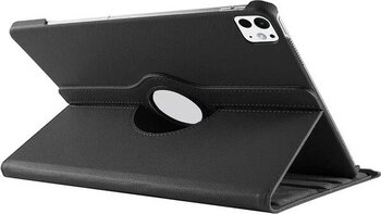 Apple iPad Pro 13 Inç 2024 M4 Siyah PU Deri Tablet Kılıfı