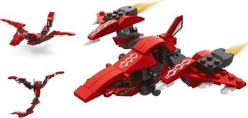 Ausini Titan Uzaylı Savaşçı -4 Fire Wing 69 Parça Uzay Yapı Oyuncakları