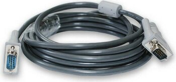 3 Metre 3m VGA Kablosu Ekran LCD Monitör Projeksiyon Görüntü Bağlantı Kablosu Çift Filtreli Cabble