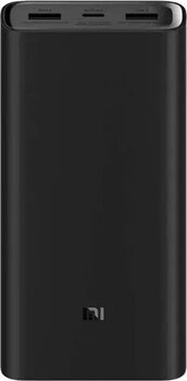 Xiaomi 3 Pro 20000 mAh Siyah Taşınabilir Güç Bankası