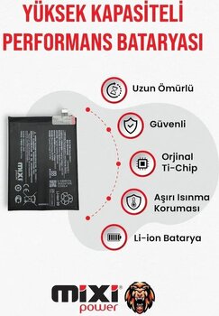 Xiaomi Redmi Note 14 Pro 4g Uyumlu Tam Kapasite Batarya