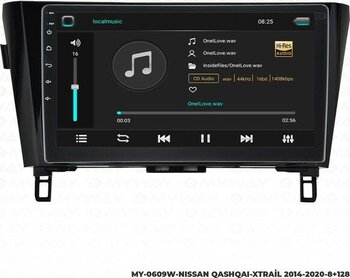 Myway Nissan Qashqai Android Carplay Multimedya Navigasyon Ekran Teyp 8GB+128GB