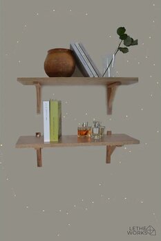 Lethe Works Duvar Rafı 2 Li MDF