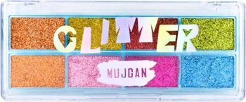 MUJGAN 8'li Renkli Glitter Far Paleti No:2
