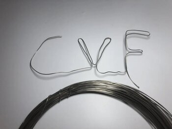 cvfgrup paslanmaz çelik tel 1mm 10 metre