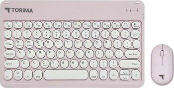 Torima Tmk-08 Pembe Kablosuz Bluetooth Klavye Mouse Seti