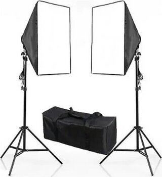 Refleks Ikili Sürekli Softbox 50X70 Tek Duy Işık Seti