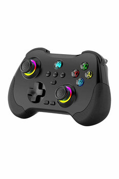 Adalia Z01 Rgb Işıklı Switch/ps3/ps4/android/ios Mfi/pc/steam Uyumlu Kablosuz Bluetooth Gamepad - Siyah