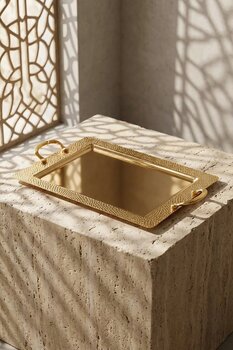 ACAR Runai Gold Tepsi - 44 cm