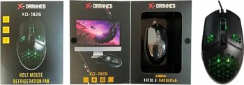 Platoon X-Darknes XD-1826 3 Tuş 1000 DPI Kablolu Sağ Sol El Mouse