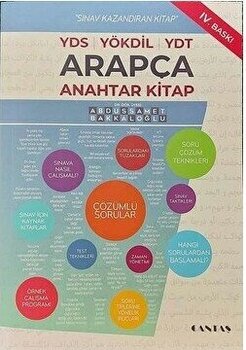 Cantaş Yayınları Yds-Yökdil-Ydt Arapça Anahtar Kitap