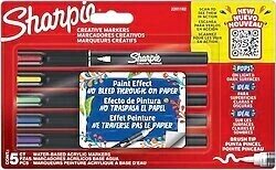 Sharpie Creative Fırça Uçlu 5'li Marker Kalem Seti