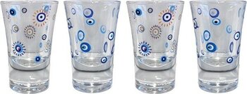 Rakle Good Luck 4'lü Shot Bardağı Seti 34 cc - 4 Adet - 34 ml