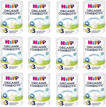 Hipp 3 Organik Combiotic Devam Sütü 350 Gr 12 Adet