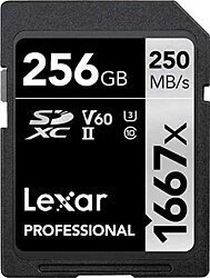 Lexar Professional 1667x 256 GB Hafıza Kartı