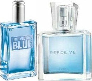 Avon Individual Blue 100 ml Erkek Edt+Avon Perceive 30 ml Kadın Edp