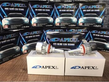 APEXİ H1 Buz Mavi Led Xenon-şimşek Etkili-10800 Lm 12000k- Yüksek Aydınlatma Gücü