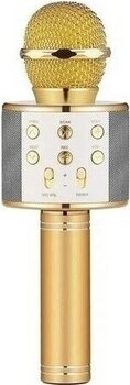 Okmore Gold Bluetooth Karaoke Mikrofon