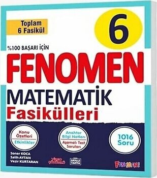 Fenomen 6. Sınıf Matematik Fasikülleri 6 Fasikül