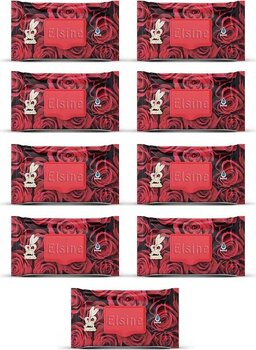 9 Paket Red Rose Islak Havlu Mendil 90 Adet Kapaklı Gül Kokulu 12'li Set