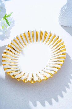 Acar Alba Dekoratif Oval Sunum Tabak - 38 cm