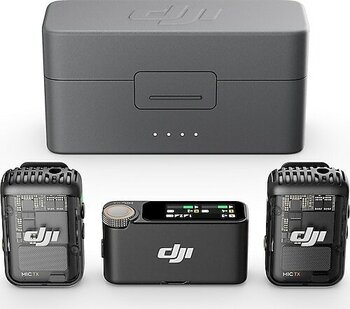 DJI Mic 2 Wireless 2 Kişilik Kompakt Mikrofon Kiti