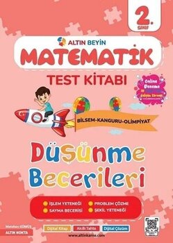 Altın Nokta Altın Beyin Matematik Test 2. Sınıf Ciltsiz Türkçe Matematik Test Kitabı