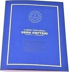 Gülpaş Ders Defteri 6 Ders Yoklamalı Plastik Kapak