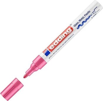 Edding 750 Pembe 2–4 mm Tam Örtücü Boya Markörü Hobi Sanat Kalemi