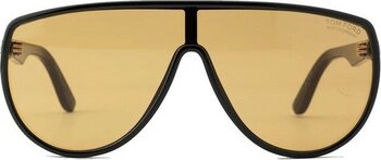 Tom Ford TF1182S 01E 145 Unisex Güneş Gözlüğü - Siyah