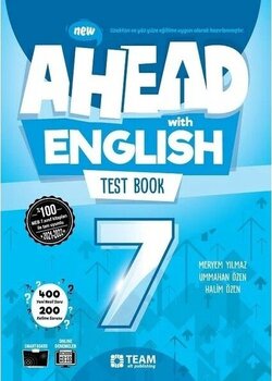 Team Elt Publishing Ahead With English 7. Sınıf 250g Selofan Kaplı Kuşe İngilizce Test Book