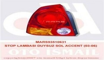 Mars 510631  Stop Lambası Sol Accent Admıre 03-06 Duysuz