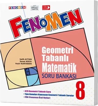 Fenomen Yayıncılık Fenomen 8. Sınıf Geometri Tabanlı Matematik Soru Bankası