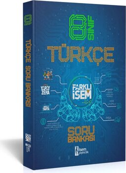 İsem Yayıncılık Farklı İsem 8. Sınıf Türkçe Soru Bankası