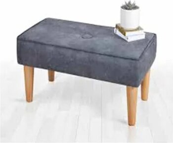 Lorence Home Square Gri Puf