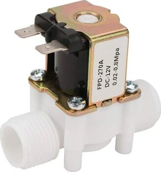 Generic FS-DC12V N/c Normalde Kapalı G1/2-inç Su Solenoid Valfı