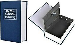 Kitap Şeklinde Anahtarlı Gizli Kasa Kumbara