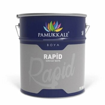 Pamukkale 1470 Rapid Siyah 15 kg Endüstriyel Boya