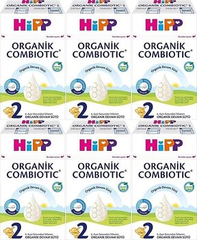 Hipp Organik Combiotic 2 Devam Sütü 600 gr 6 Adet